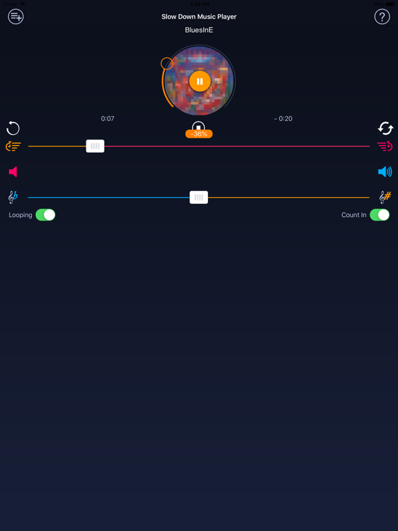 Slow Down Music Playerのおすすめ画像1