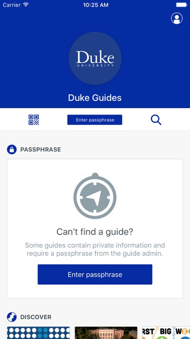 Duke Guides Screenshot
