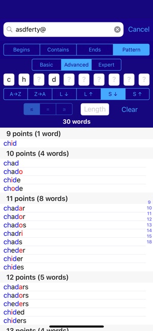 Lexica for Scrabble Pro(圖8)-速報App