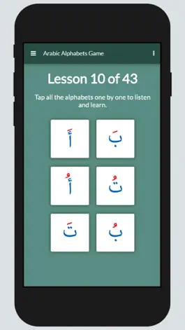 Game screenshot Arabic Alphabets Game mod apk