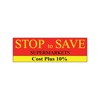 Stop to Save Cost + icon