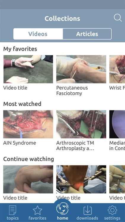 ASSH Hand-e App