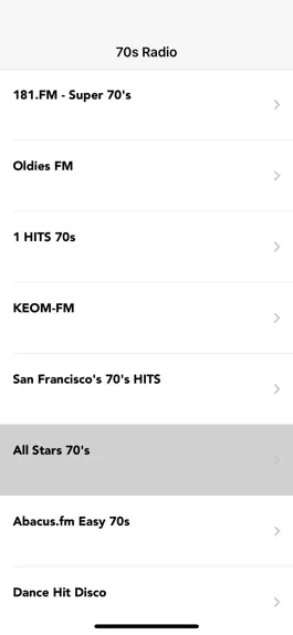 Game screenshot 70s Music & Radio Shows apk