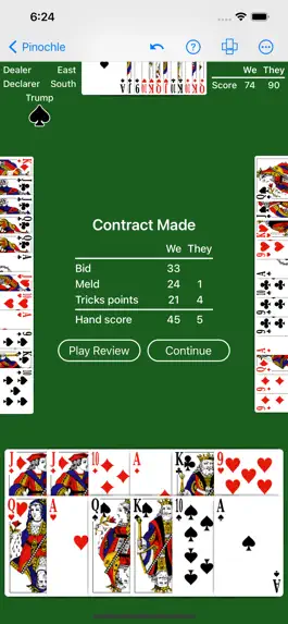 Game screenshot Pinochle - Expert AI hack