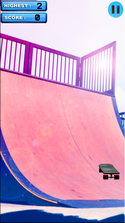 Skate-Board Half-Pipe Pocket 2
