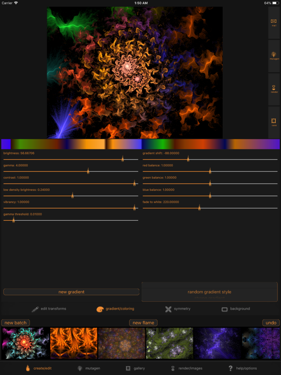 Flamelet iPad screenshot 6 - Lifestyle app