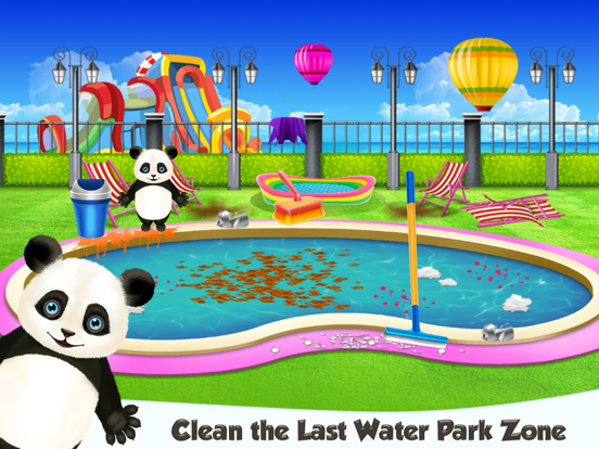 Water Park Cleaning iPad screenshot