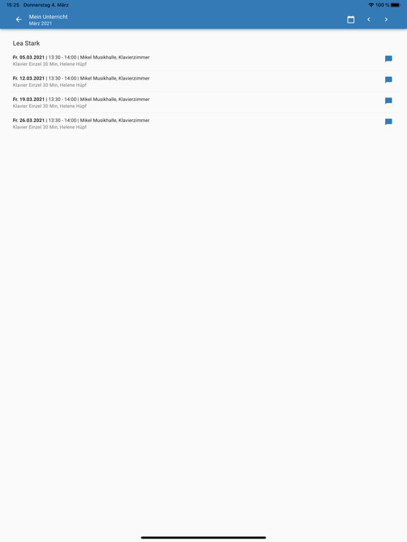 Screenshot #5 pour Musikschule Lippstadt