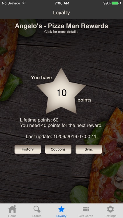 Angelo’s Pizza App