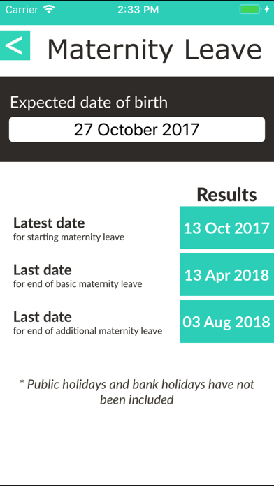 App screenshot