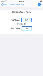 us army combat fitness - acft iphone screenshot 3