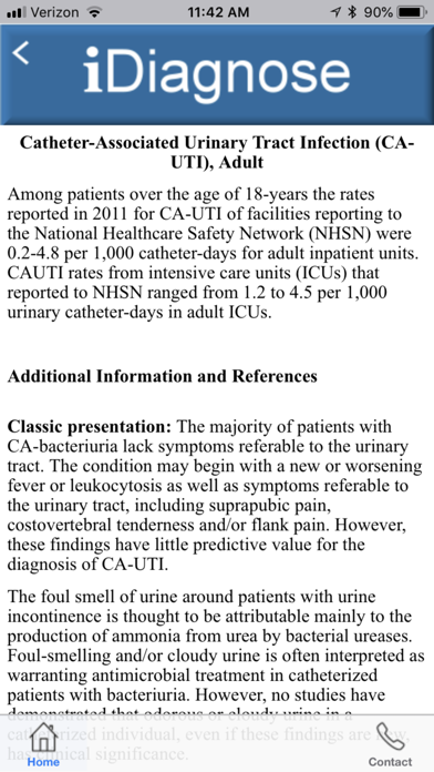 iDx Essentials iPhone screenshot 4 - Medical app