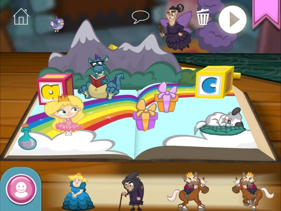 StoryToys Sleeping Beauty iPad app afbeelding 5