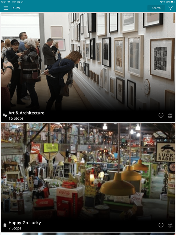 VISIT HBURG iPad screenshot 5 - Travel app