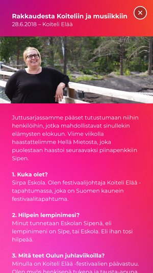 Oulun juhlaviikot(圖5)-速報App