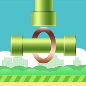 螢幕擷取畫面 (4) Flappy Ring - Endless Jump