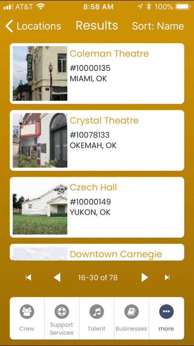 Oklahoma Film + Music Office Screenshot