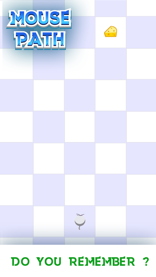 #4. Mouse Path : Brain Memory Game (iOS) By: Pawana Chatwaranon