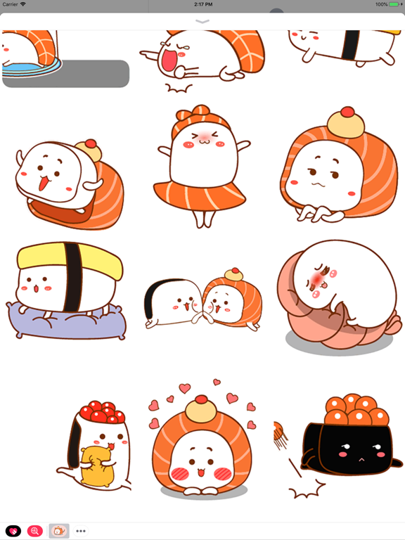 Screenshot #5 pour Happy Sushi Animated Stickers