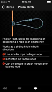 climbing knots iphone capturas de pantalla 2