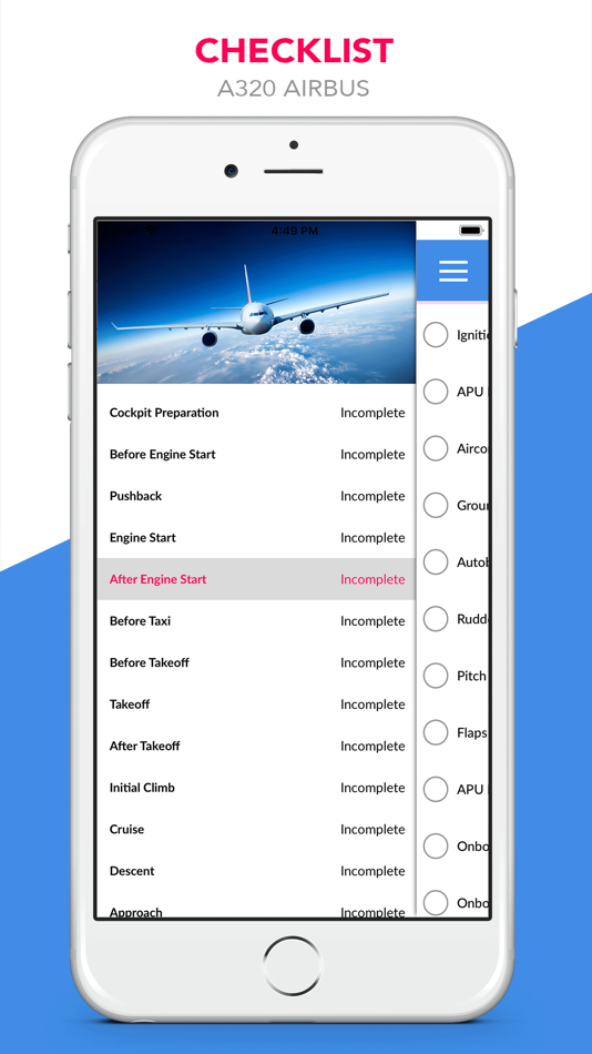 #2. A320 Airbus Checklist (iOS) By: Bhavinkumar Satashiya