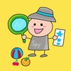 Scavenger hunt for kids icon