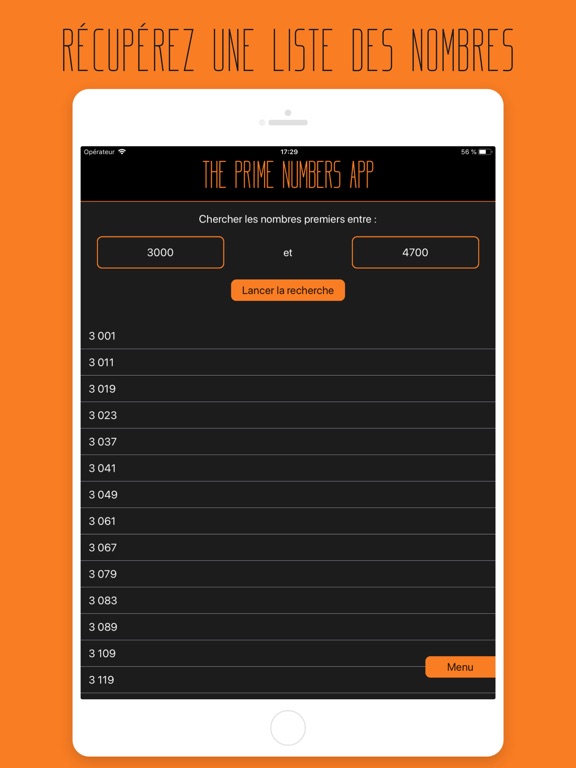 Screenshot #6 pour L'app des nombres premiers