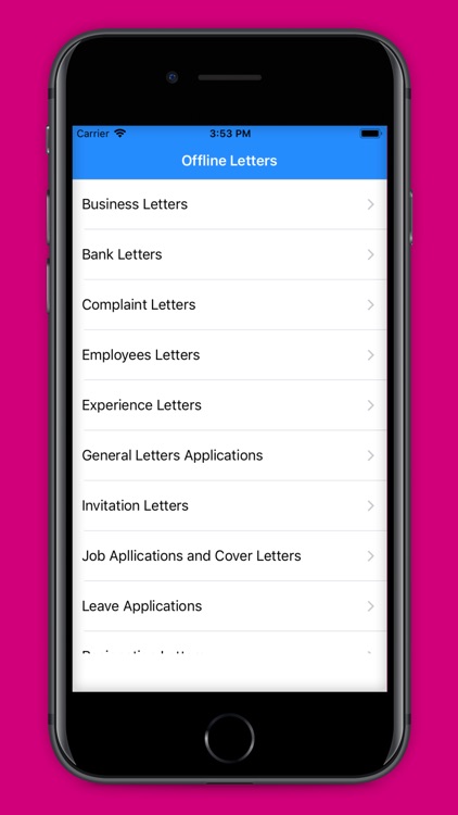 Offline Letters & Applications by Raj Kumar