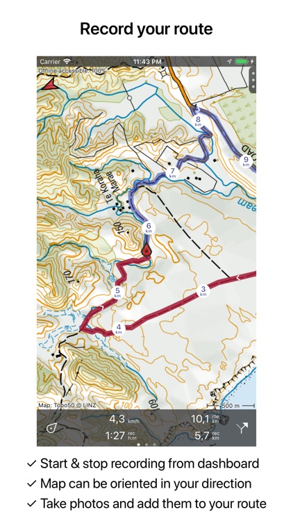 Topo GPS New Zealand