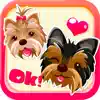 Yorkie Dog Emoji Stickers Positive Reviews, comments