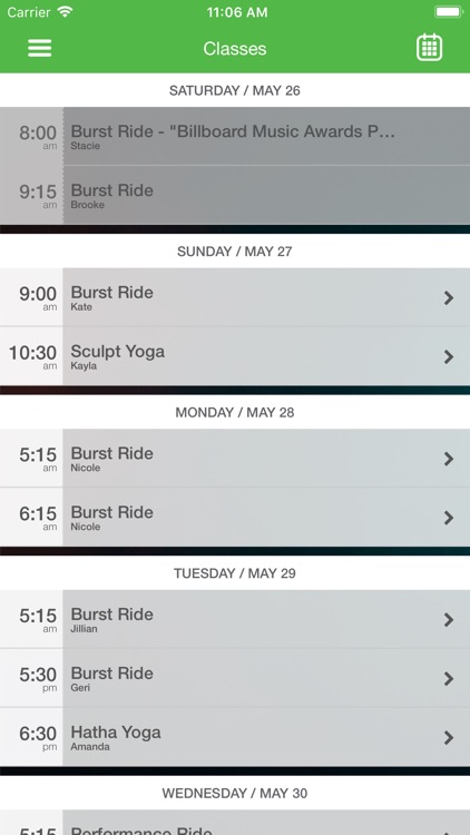 Burst Cycle & Yoga