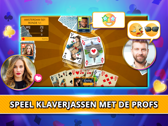 VIP Games: Klaverjassen Online iPad app afbeelding 3