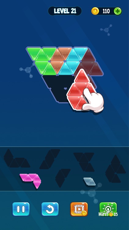 Triangle Tangram Puzzle Legend