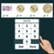This "Using a Calculator to Add Up the Values of Coins and Notes (Australian Money)" program teaches the student to convert the value of a coin or Note to a number and then enter the value in a calculator and find a total value