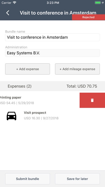 ICreative Expense Service screenshot-8
