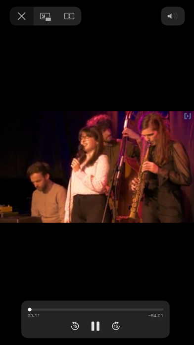 Watch Live Jazz Screenshot