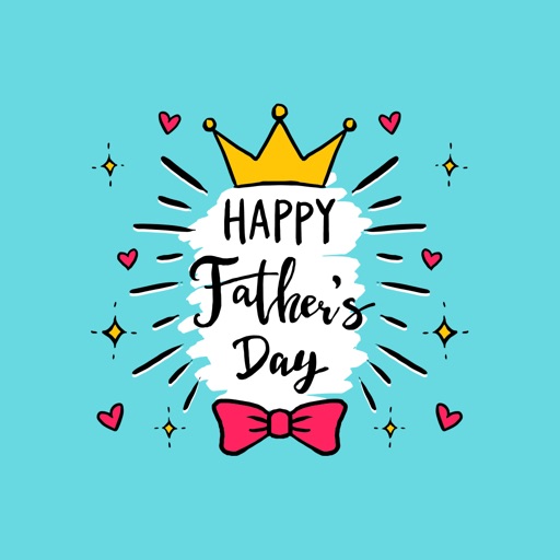 Father's Day Stickers Greeting icon