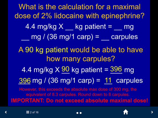 Dental Anesthesia-SecondLook iPad screenshot 4 - Medical app