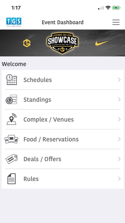 Legends College Showcase