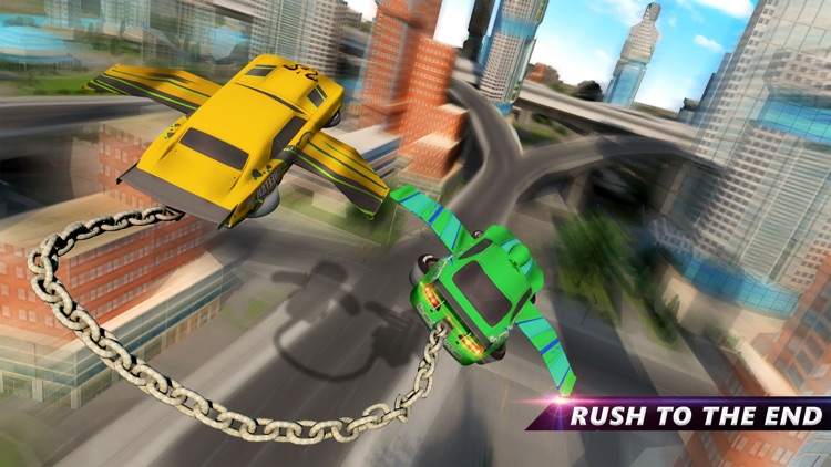 Flying Chain Car Air Wings
