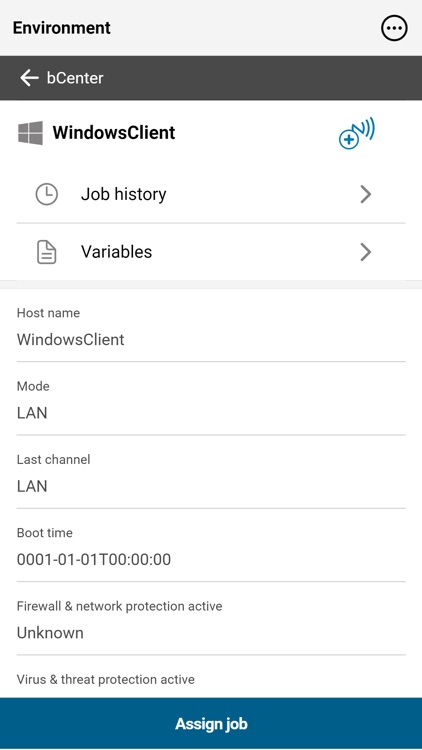 baramundi Management Center