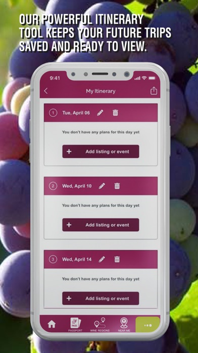 Garden State Wine Growers Assn Screenshot