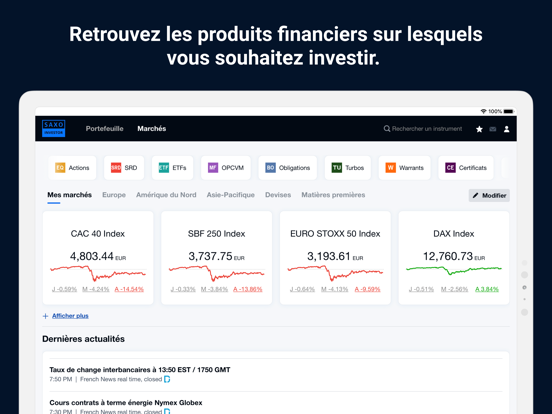 Screenshot #4 pour SaxoInvestor