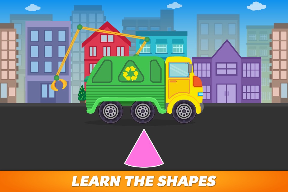 Learning Shapes Garbage Truck screenshot 2