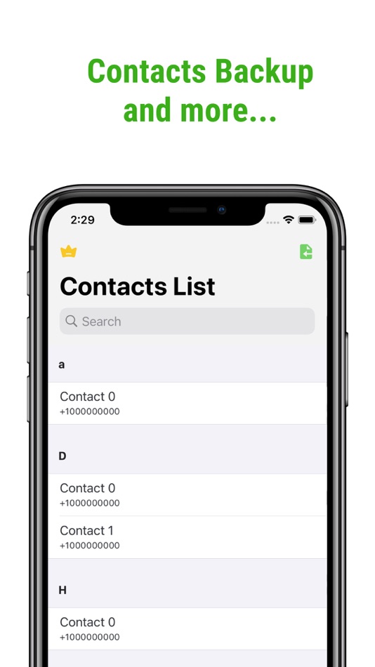 #4. Contacts - Multi Clean, Backup (iOS) 由: Khac Le Duy Cao