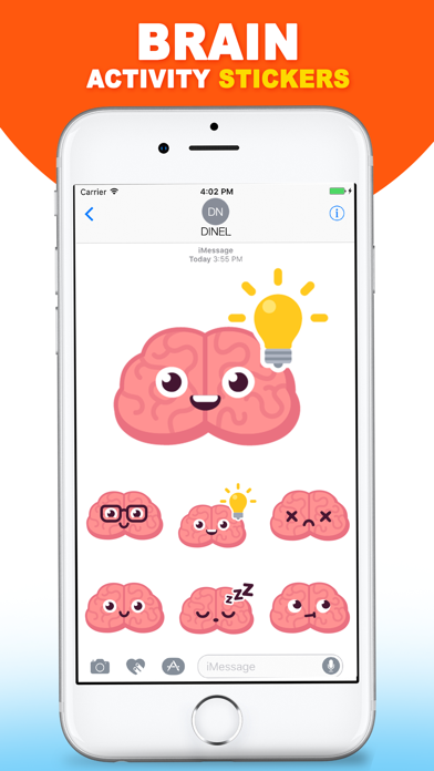 Brainy Brain Activity Stickers screenshot 4