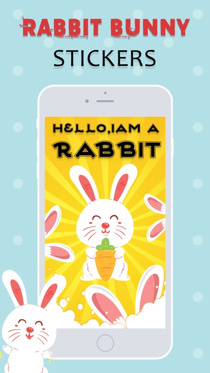 Rabbit Stickers Emojis