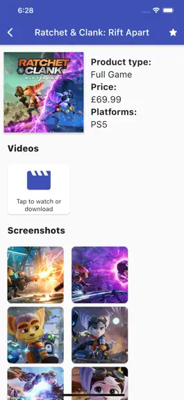 Game screenshot Games List Pro for PS5, PS Now apk