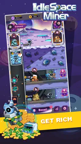 Game screenshot Idle Space Miner - Cash Empire apk