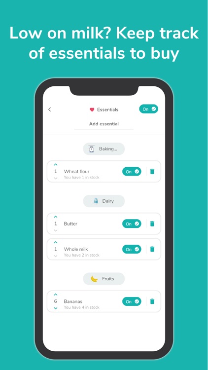 NoWaste - Food Inventory List screenshot-7